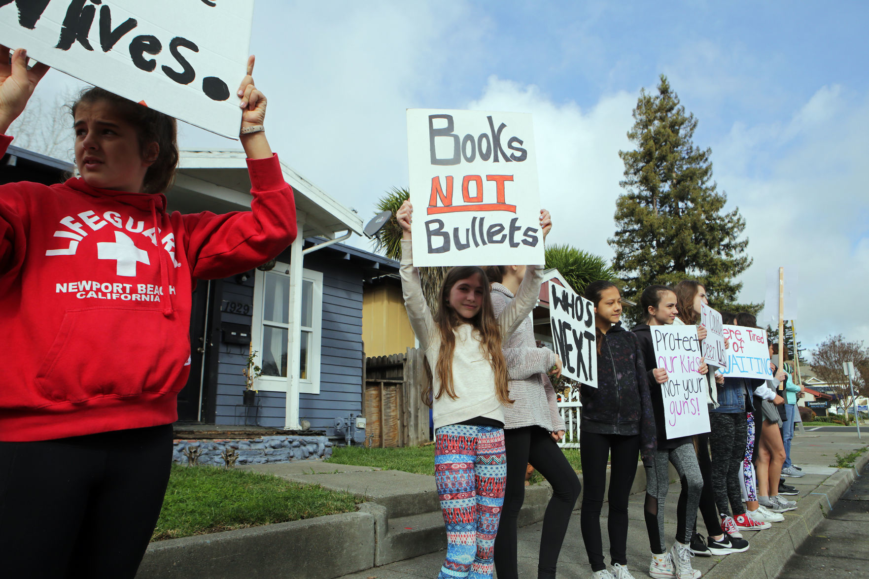 Blue Oak students, National School Walkout